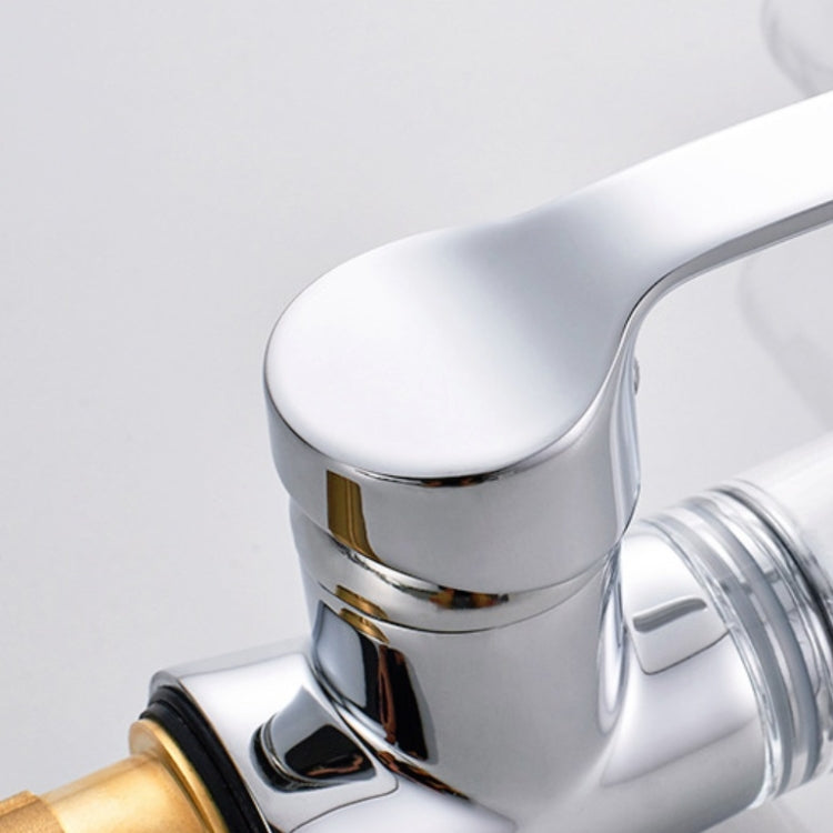Bathroom Hot Cold Water Faucet Wine Glass Waterfall Faucet