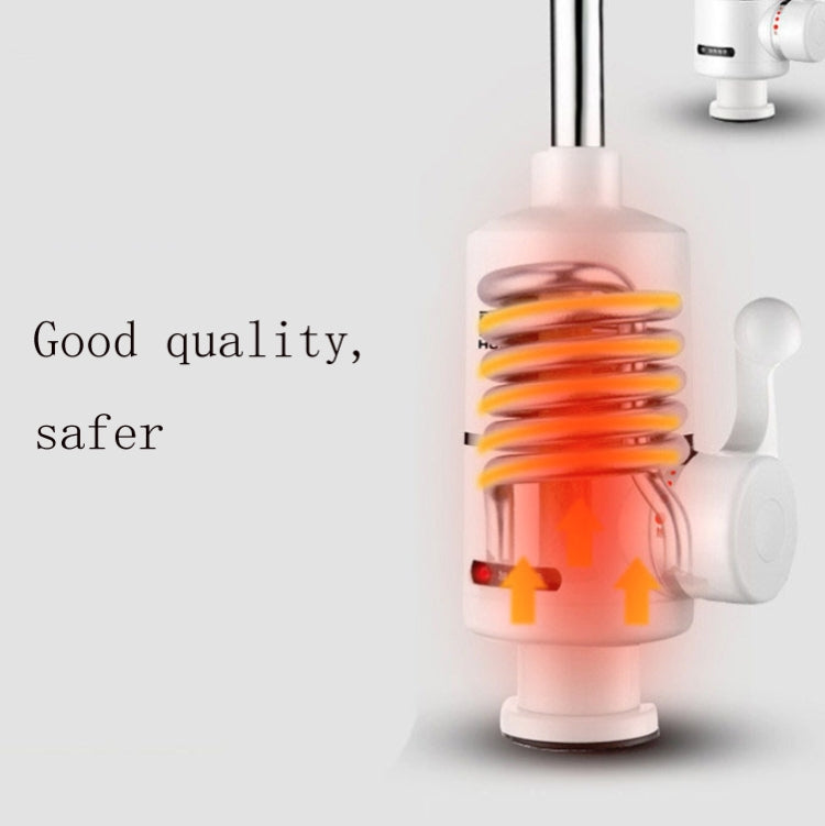 Kitchen Instant Electric Hot Water Faucet EU Plug