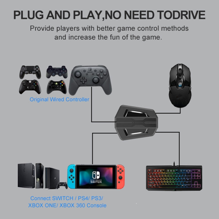 Keyboard And Mouse Converter For PS4/Switch/PS4 Pro/XBOX ONE