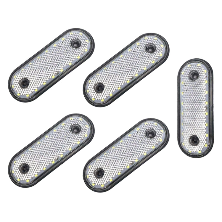 5 PCS MK-095 12/24V 20 LEDs Universal Truck Side Lights Truck Trailer Tail Lights