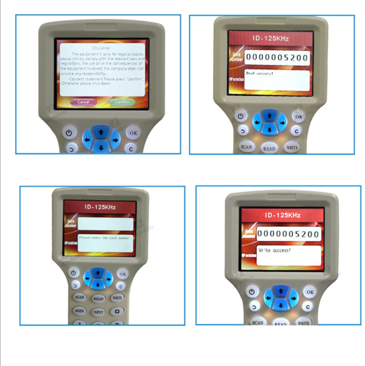 Zonsin ZX-08CD ID Card Duplicator RFID Smart Card Sensor