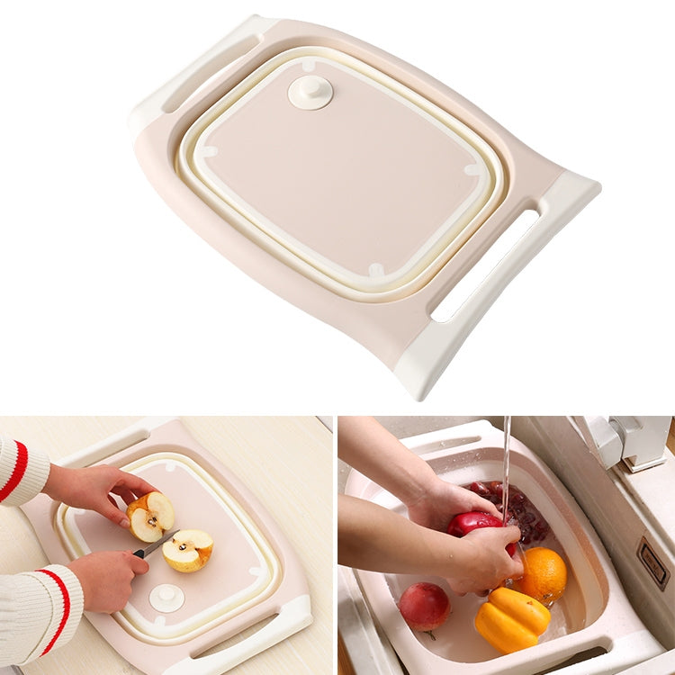 Multifunctional Cutting Board Kitchen Foldable Vegetable Washing Basin