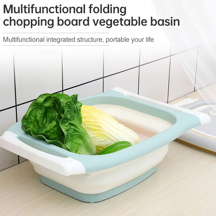 Multifunctional Cutting Board Kitchen Foldable Vegetable Washing Basin