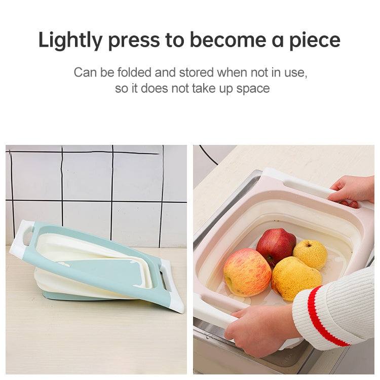 Multifunctional Cutting Board Kitchen Foldable Vegetable Washing Basin