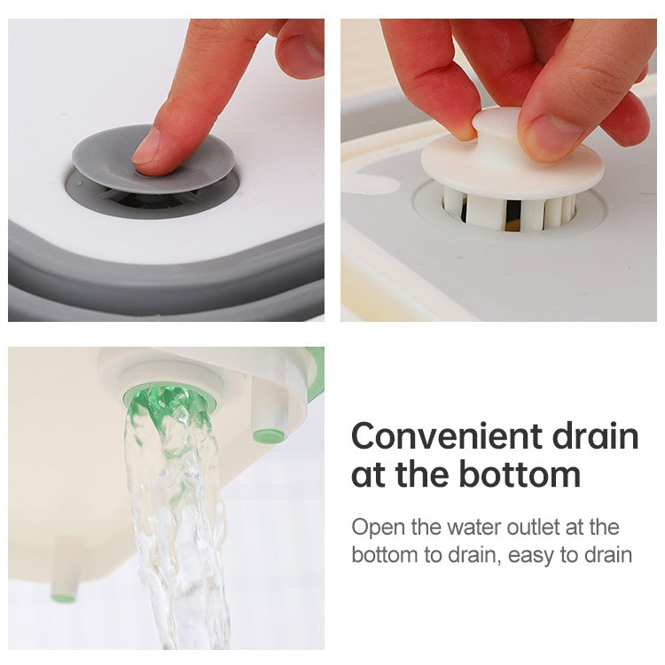 Multifunctional Cutting Board Kitchen Foldable Vegetable Washing Basin