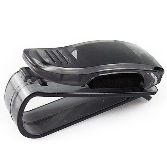 Multi-Function Glasses Case Atuo Car Accessories Sunglasses Holder Auto Fastener Ticket Clip