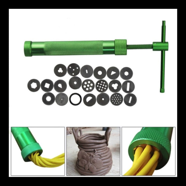 Rotary Clay Mud Gun DIY Fondant Clay Pottery Tool