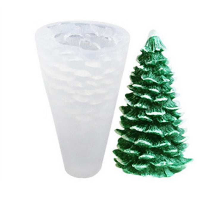 Christmas Cake Decoration Silicone Mold DIY Aroma Candle Baking Mold