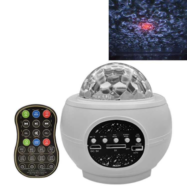 M2 8W Christmas Starry Sky Laser Projection Atmosphere Light Rotating Starry Dynamic Water Pattern Sleeping Light
