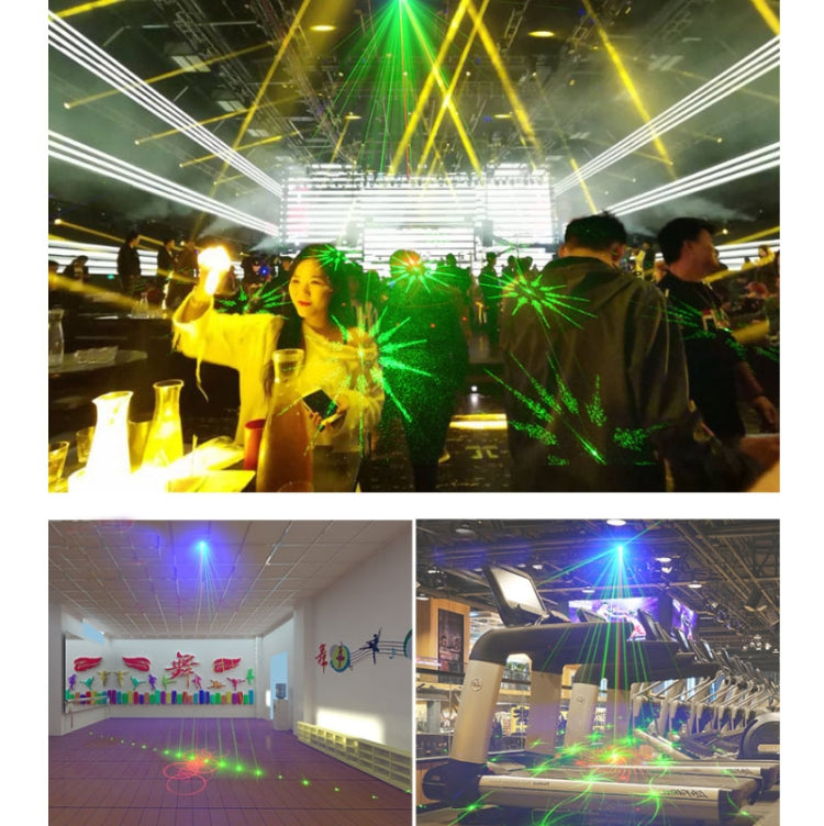 R90 8W UV Mini Laser Light Sound Control Induction Stage Atmosphere Light Bar KTV Laser Light