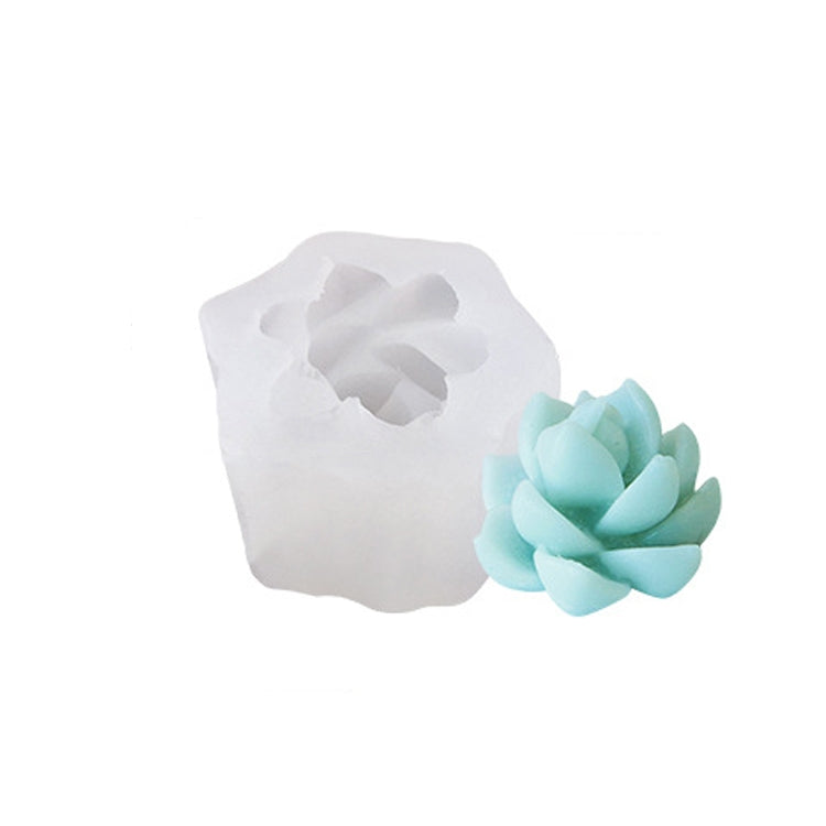 Fleshy Three-Dimensional Candle Silicone Mold DIY Handmade Soap Aromatherapy Epoxy Mold