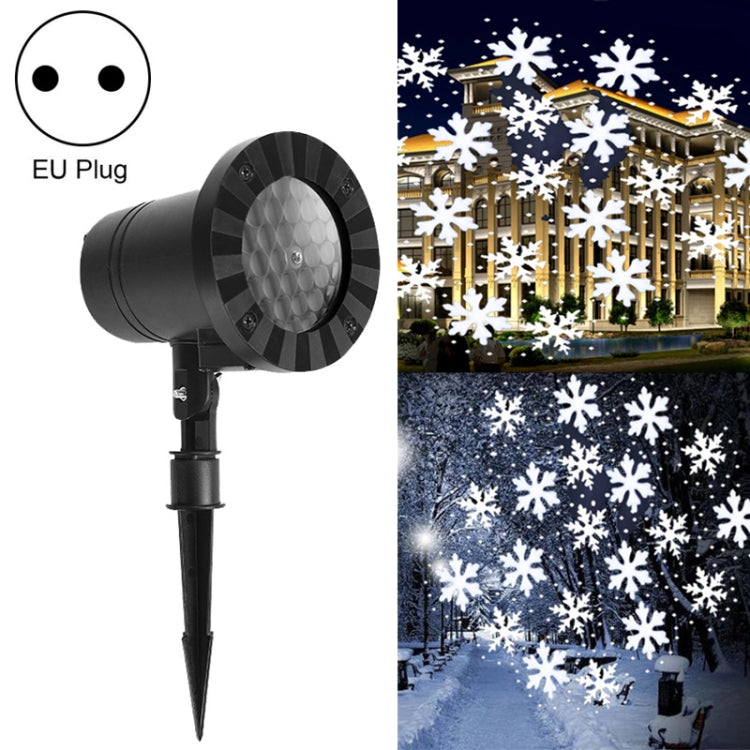 Christmas Snow Outdoor Waterproof Projection Lamp Landscape Lawn Decoration Light