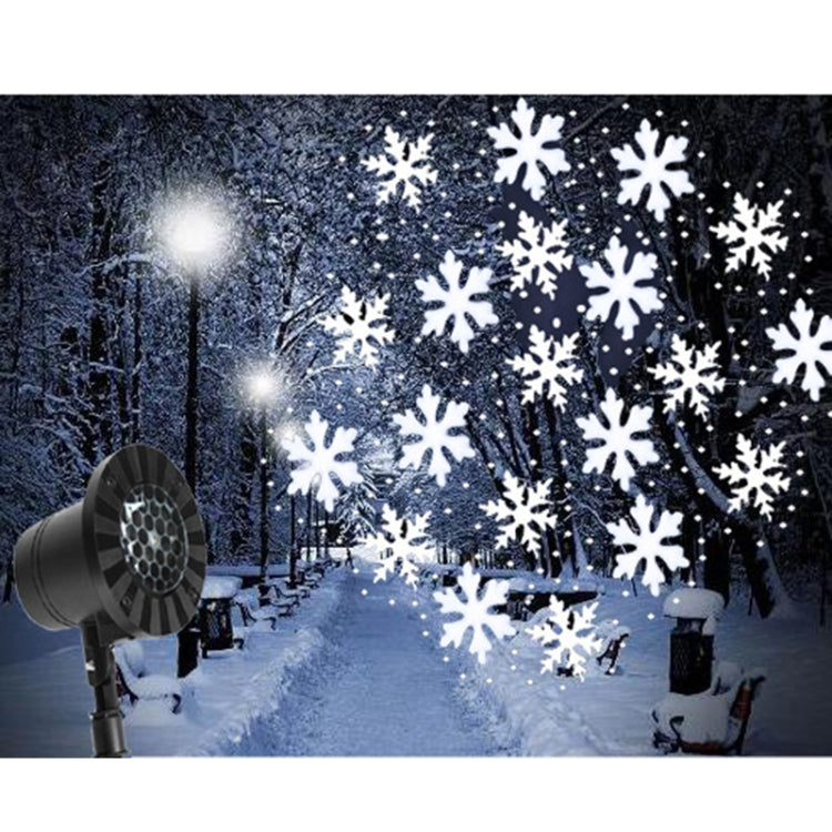 Christmas Snow Outdoor Waterproof Projection Lamp Landscape Lawn Decoration Light