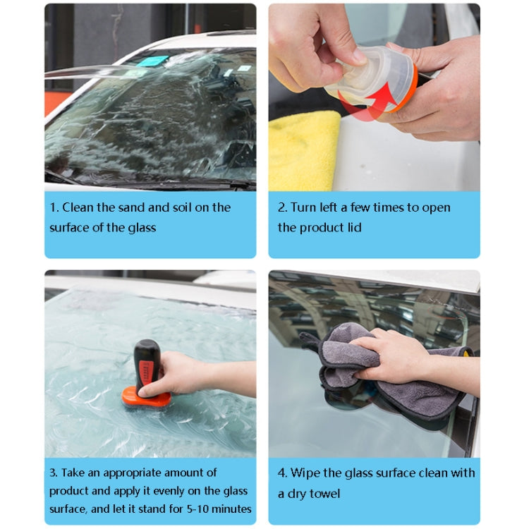 2 PCS Glass Rain Repellent Cleaner Wiper Car Windshield Rain Repellent Cleaner Car Supplies