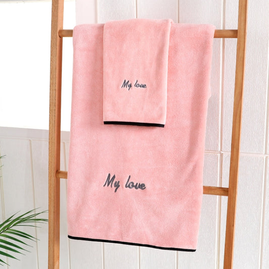 Soft And Thick Absorbent Fiber Bath Towel