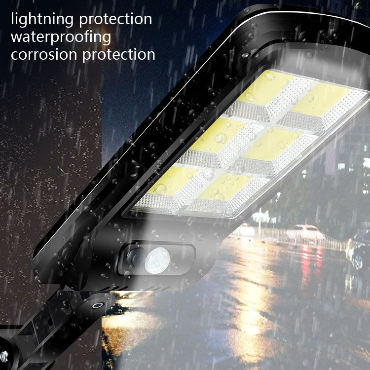 10W Solar Power Human Body Induction + Light Control Street Light Multi-Function Remote Control Outdoor Lighting