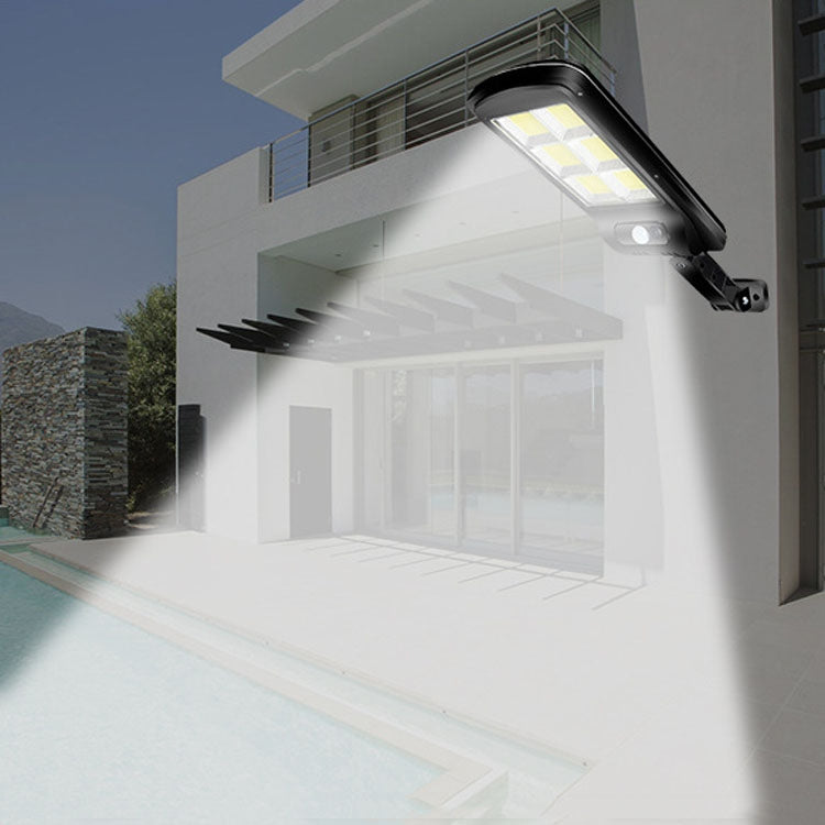 10W Solar Power Human Body Induction + Light Control Street Light Multi-Function Remote Control Outdoor Lighting