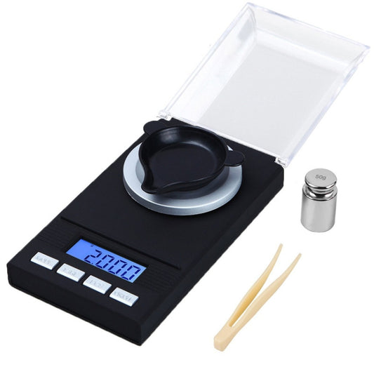 High-Precision Portable Jewelry Scale  Mini Electronic Scale Precision Carat Electronic Scale, 10g/0.001g, 20g/0.001g, 50g/0.001g