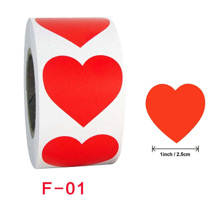 Love Sticker Label Gift Decoration Sealing Sticker, Size: 2.5cm / 1 inch