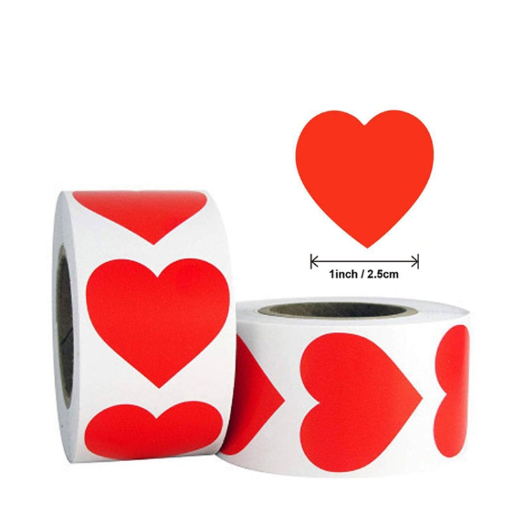 Love Sticker Label Gift Decoration Sealing Sticker, Size: 2.5cm / 1 inch