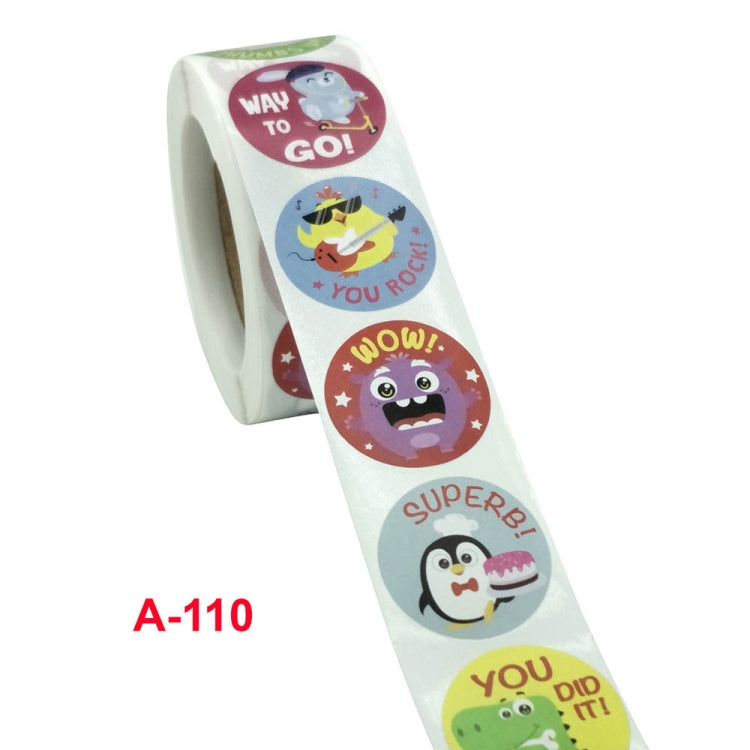 Cartoon Animal Reward Stickers Classroom Decoration Label