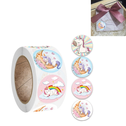 Cute Cartoon Animal Children Reward Sticker Label, Size: 2.5cm / 1inch
