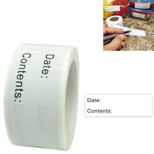 10 PCS Roll Home Kitchen Food Marking Date Sticker Label