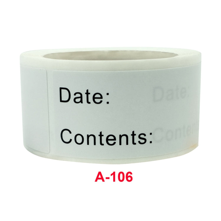 10 PCS Roll Home Kitchen Food Marking Date Sticker Label