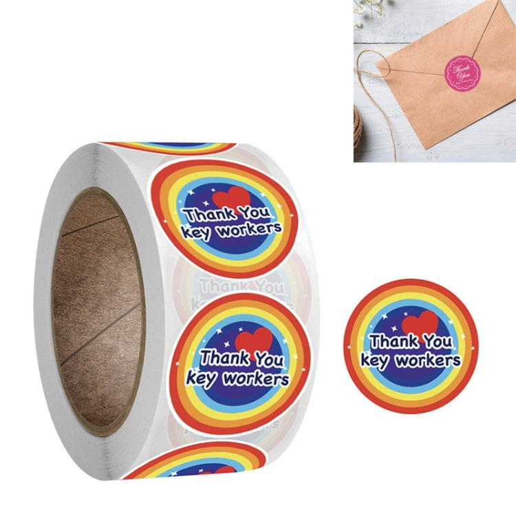 Thank You Sticker Gift Decoration Label