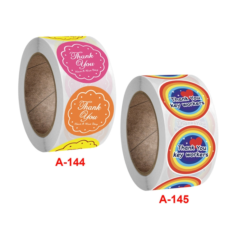 Thank You Sticker Gift Decoration Label