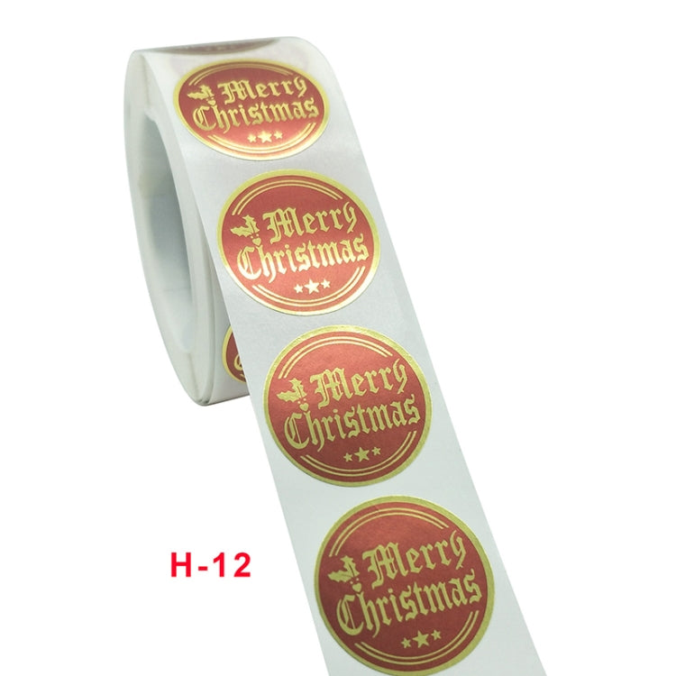 5 PCS Christmas Holiday Decoration Gift Sticker Label