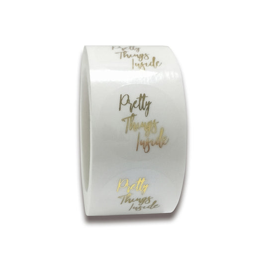 3 PCS Bronzing Sticker Sealing Sticker Gift Baking Decoration Label