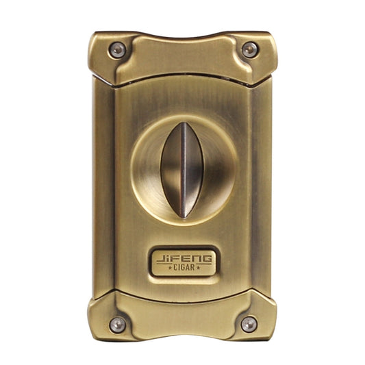 JIFENG 3 In 1 V Cigar Scissors Cigar Holder Cigar Cutter With Cigar Puncher