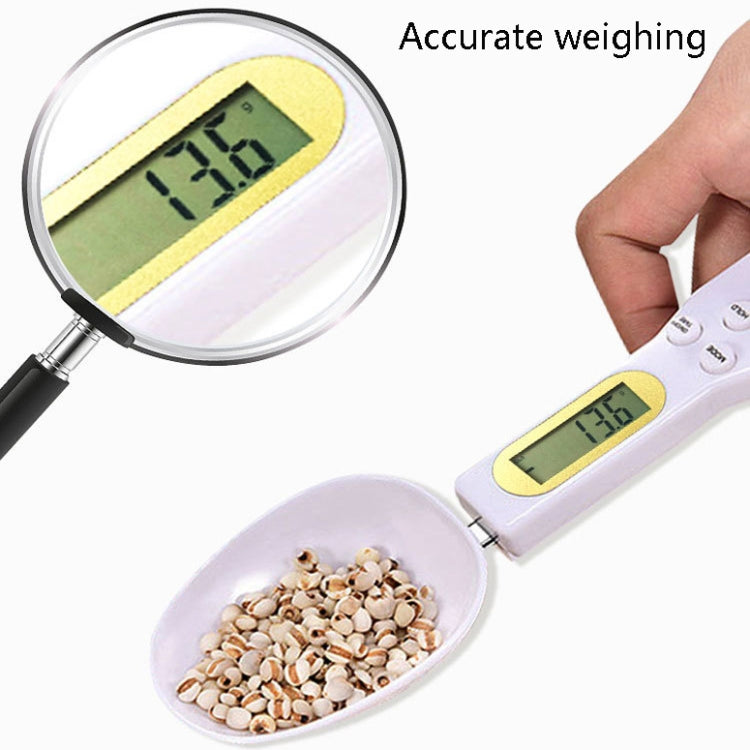 ABS Electronic Measuring Spoon Spoon Weighing Measuring Tool, Specification: 500g/0.1g