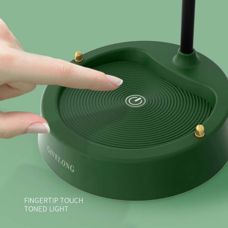 GIVELONG Forest Bird LED Touch Usb Table Lamp With Mobile Phone Holder Bedroom Bedside Night Light