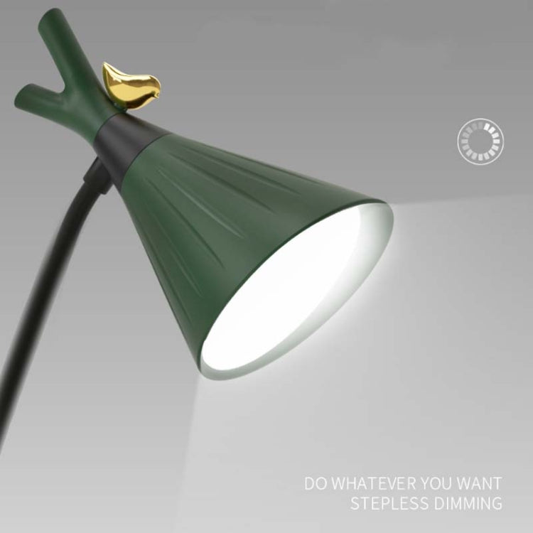 GIVELONG Forest Bird LED Touch Usb Table Lamp With Mobile Phone Holder Bedroom Bedside Night Light