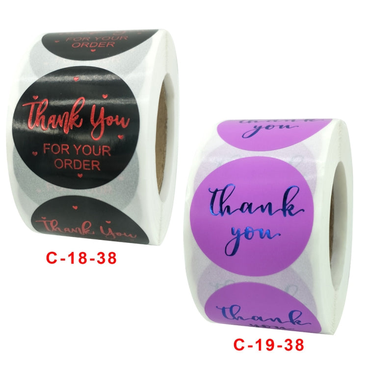 Thanks Baking Decoration Stickers Handmade Label