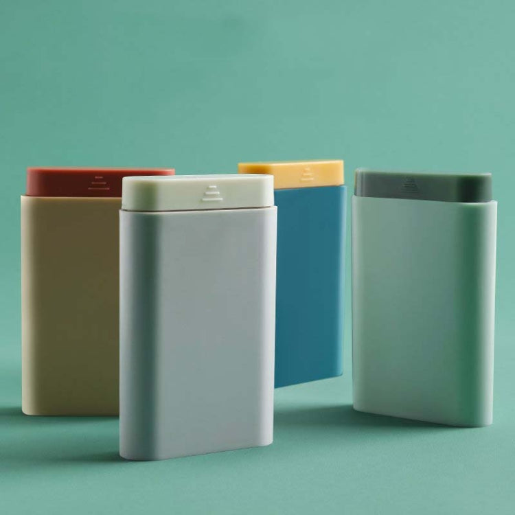 3 PCS Portable Sealed Pill Storage Box Divided Into Compartments Portable Mini Pill Box
