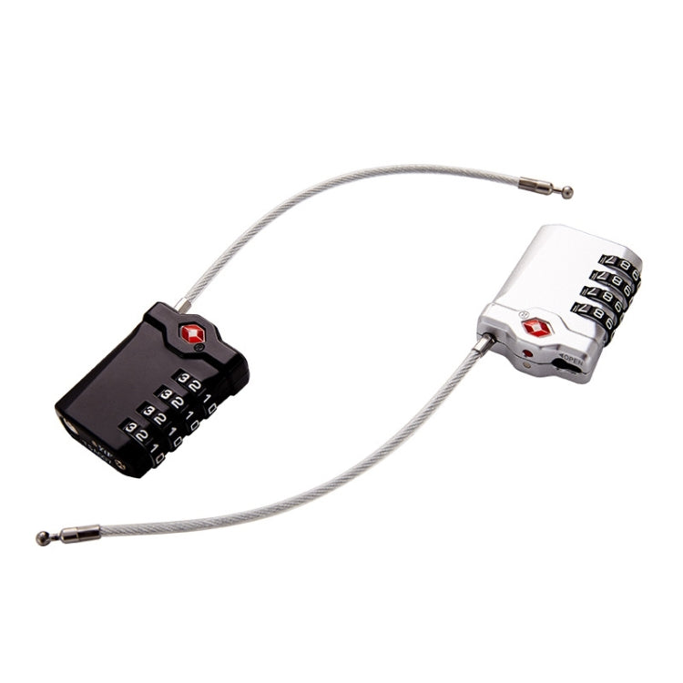 Zinc Alloy Red Dot Luggage Small Padlock Small Mini Code Lock