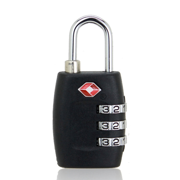 Customs Luggage Lock Overseas Travel Luggage Zipper Lock Plastic TSA Code Lock