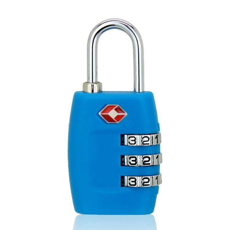 Customs Luggage Lock Overseas Travel Luggage Zipper Lock Plastic TSA Code Lock