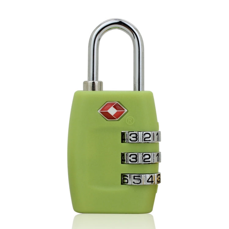 Customs Luggage Lock Overseas Travel Luggage Zipper Lock Plastic TSA Code Lock