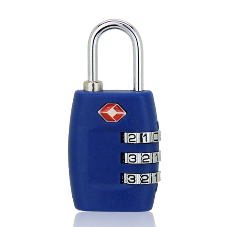Customs Luggage Lock Overseas Travel Luggage Zipper Lock Plastic TSA Code Lock