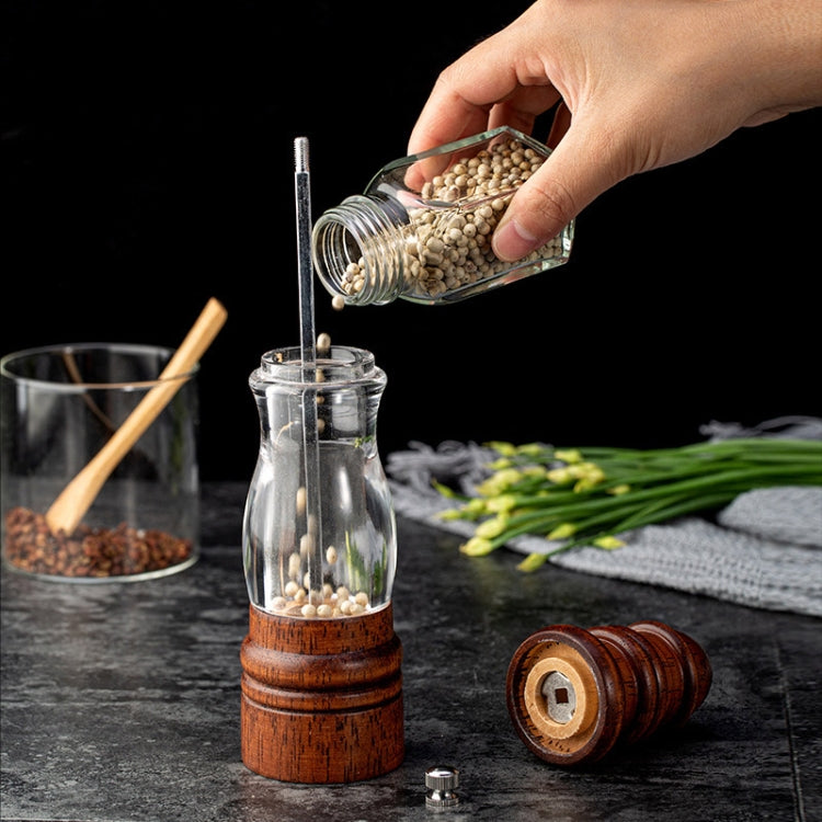 Wooden Lighthouse Shape Pepper Grinder Household Manual Sea Salt Grinding Tool