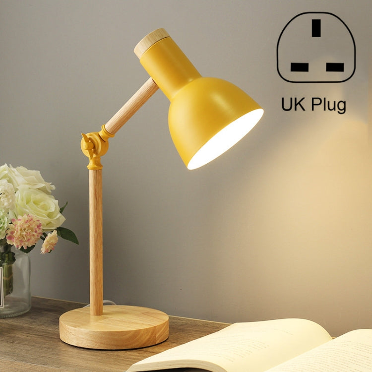 T1062 Dormitory Eye Protection Desk Lamp Bbedroom Bedside Wood Lamp
