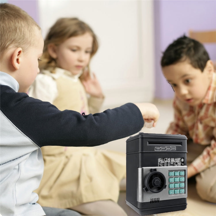 Electronic Piggy Bank ATM Password Money Coins Saving Box