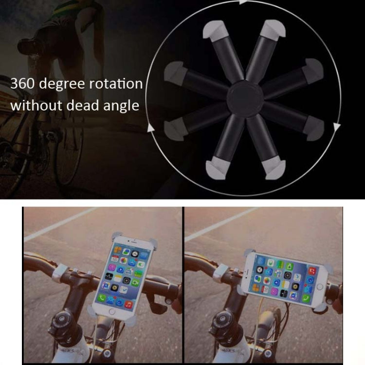 Motorcycle Bicycle Phone Holder Outdoor Riding Equipment Suitable For 4.7-8 Inch Mobile Phone/Tablet