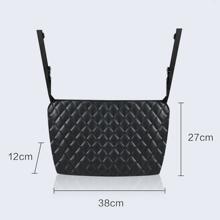 Car Storage Net Pocket Between Two Seats Storage Bag Universal Car Screen Suspension Car Storage