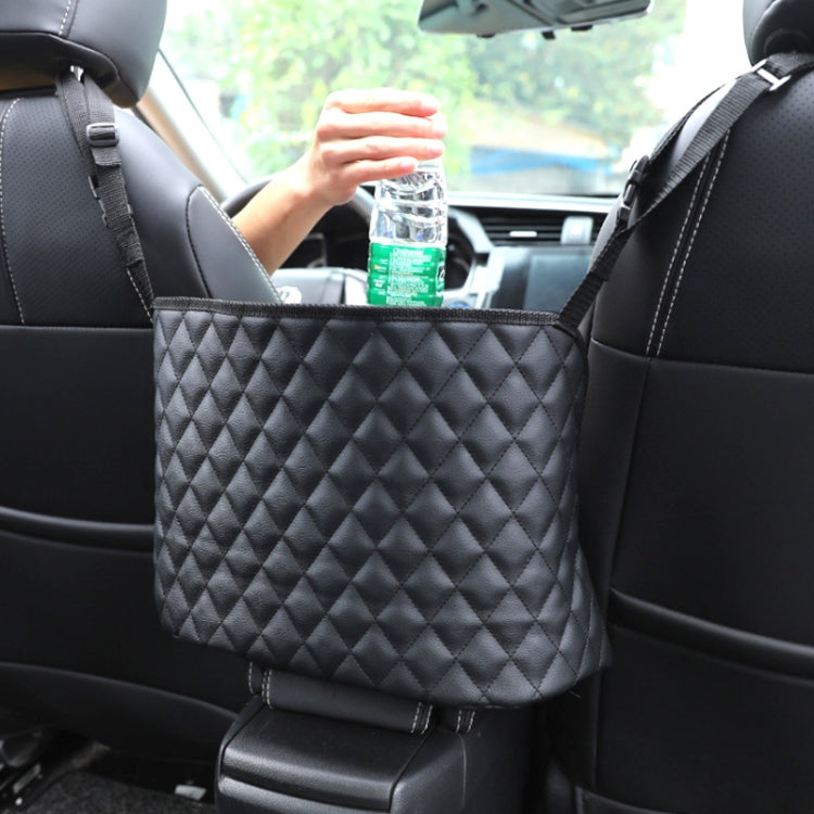 Car Storage Net Pocket Between Two Seats Storage Bag Universal Car Screen Suspension Car Storage