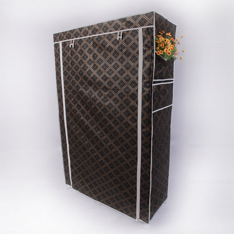Simple Modern Wardrobe Fabric Special Cloth Closet Assembly Steel Tube Reinforced Steel Frame Storage Cabinet